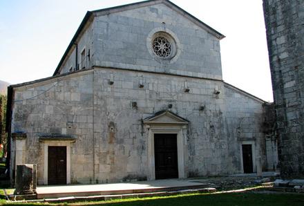 La Cappella (Lucca), église de S. Martino, façade